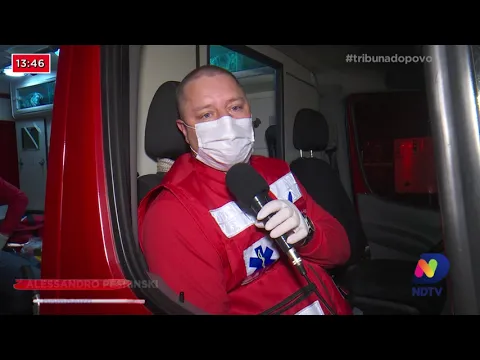 Susto! Motociclista é arrastado por 10 metros e sobrevive