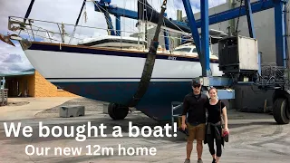 We bought a boat – Our new 12m home! Ep.1