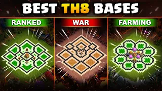 BEST TH8 Base 2026 Anti Everything Base Design War Ranked Farming