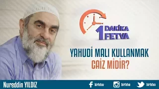 Yahudi malı kullanmak caiz midir?
