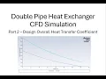 Double Pipe Heat Exchanger CFD Simulation - Part 2