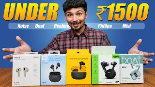 5 Best TWS Earbuds Under ₹1,500 | Amazon & Flipkart Picks Starting at ₹799
