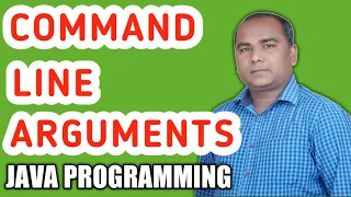 COMMAND Line Arguments in JAVA HINDI JAVA Programming