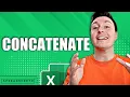 How to use the CONCATENATE function to combine cells