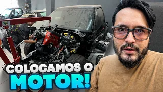 FINALMENTE COLOCAMOS O MOTOR NA SS10!