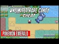 Pokemon Emerald - Rare Candy Gameshark Cheat Code