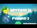 Python pelo android Qpython 3L e Pydroid 3 Nerd humorado