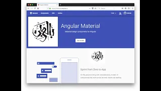 1 - Understanding and Installing Angular 7 Material