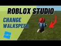 Roblox Studio How to Change Walk Speed Change Player Walking Speed