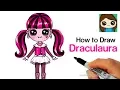 How to Draw Draculaura Monster High