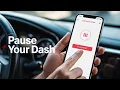 DoorDash How To Pause Dash Stop Accepting Orders - Driver Pause Tutorial