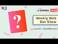 The Weekly Web Dev Show Freestyle projects with HTML CSS JavaScript and more