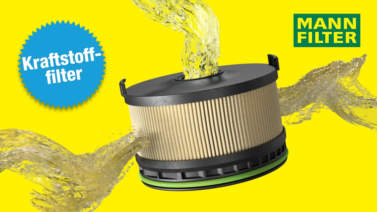 Welche Vorteile bieten Premium-Kraftstofffilter von MANN-FILTER?