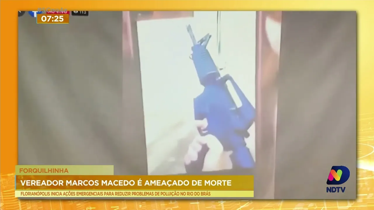 Karina Manarin comenta sobre ameaças de morte sofridas por vereador em Forquilhinha