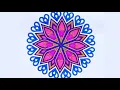 MANDALA COLORING WITH MUSIC RELAX AND CALM