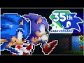 Sonic s 35th Anniversary Intro Sprite Animation Animated by Angelomm31