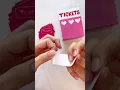 I love how the tickets dispense