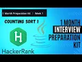 Counting Sort 1 Hackerrank Solution In Java Week 1 Interview Kit Problem Solving Basic