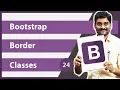 Bootstrap Border Classes - Bootstrap Tutorial 24
