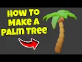 How To Make A Palm Tree In Blender Tutorial