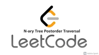 LeetCode N-ary Tree Postorder Traversal Java