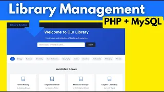 I Built a Complete Library Management System Using FREE AI PHP Project