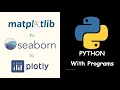 Matplotlib Vs Seaborn Vs Plotly in Python with Programs Hindi
