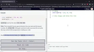 Day30 1 May23 Modify Array Data With Indexes