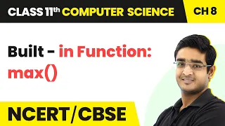 Built - in Function max