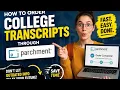 How to order college transcripts through Parchment
