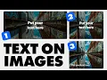 How to overlay text on an image in Webflow 3 easy ways