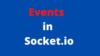 All about Node js Socket io Clients-Server Events emit events