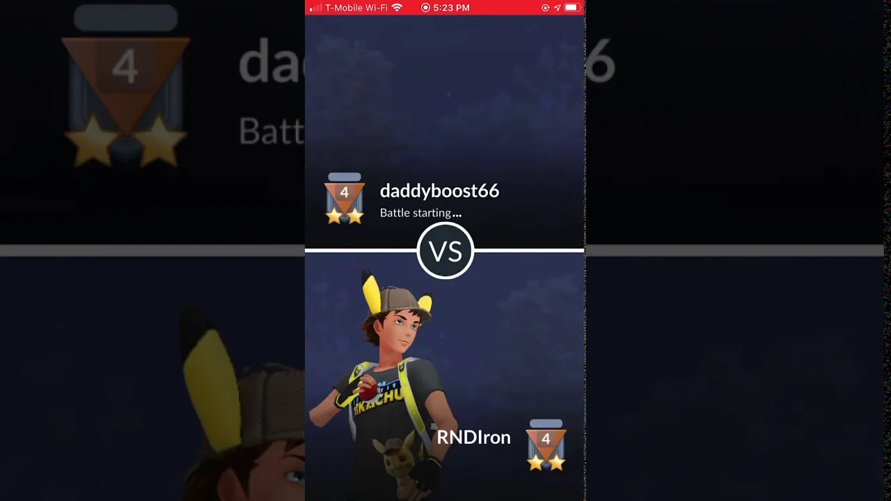 POKÉMON GO PVP GREAT LEAGUE BATTLE: DADDYBOOST66 VS RNDIRON