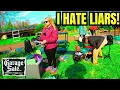 SHE CALLED MY WIFE A LIAR AT THIS YARD SALE