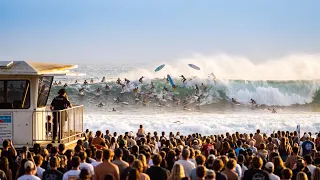 SURFING THE MOST CROWDED WAVE IN THE WORLD! (SLAMMARACK!)