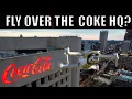 Drone Coca Cola Headquarters in Atlanta GA