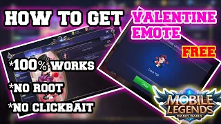 Download how to get free valentine emote | mobile lagend MP3