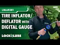 LockNFlate Tire with Digital Gauge - Includes the LockNFlate Air Chuck