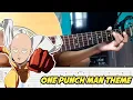 Download Lagu Sad One Punch Man Theme - Fingerstyle Guitar TAB + Chord | Very Easy You Can Do It