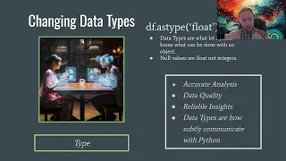 Python Data Analysis Bootcamp class 7 - 03 Changing Data Types