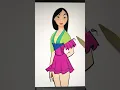 Download Lagu Mulan . #funart #shortvideo #tiktok #disney #mulan #shorts