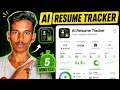 I Built an AI Resume Tracker APP in Just 10 Minutes No Coding