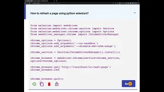 4 How to refresh a page using Python Selenium
