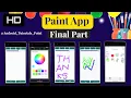 Paint App Development in Android Studio Final Part CC