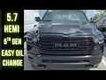 Ram Oil Change 5 7 Hemi 2019-2026