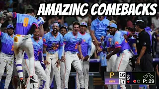 MLB Greatest Comebacks of 2025