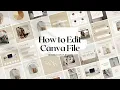 Download 350 Boho Instagram Templates - How to open a Canva template