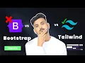 Which One Is Better Bootstrap VS Tailwind - Hindi