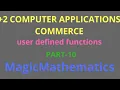 user defined 10 2 computer application commerce 1 computer science