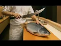 Download Lagu Unbelievable Precision! Sushi Chef Cuts Salmon Like a True Artist